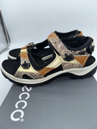 Ecco Yucatan Offroad Sandals Hiking Multicolor Women S EU 40 Us 9-9.5 REP BOX - Picture 5 of 7