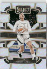 2023-24 Panini Select WNBA Silver Prizm Alysha Clark Las Vegas Aces #43 Parallel