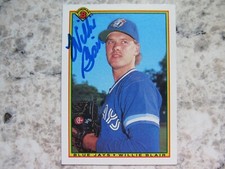 Blue Jays Willie Blair Signed Autographed 1990 Bowman Mint