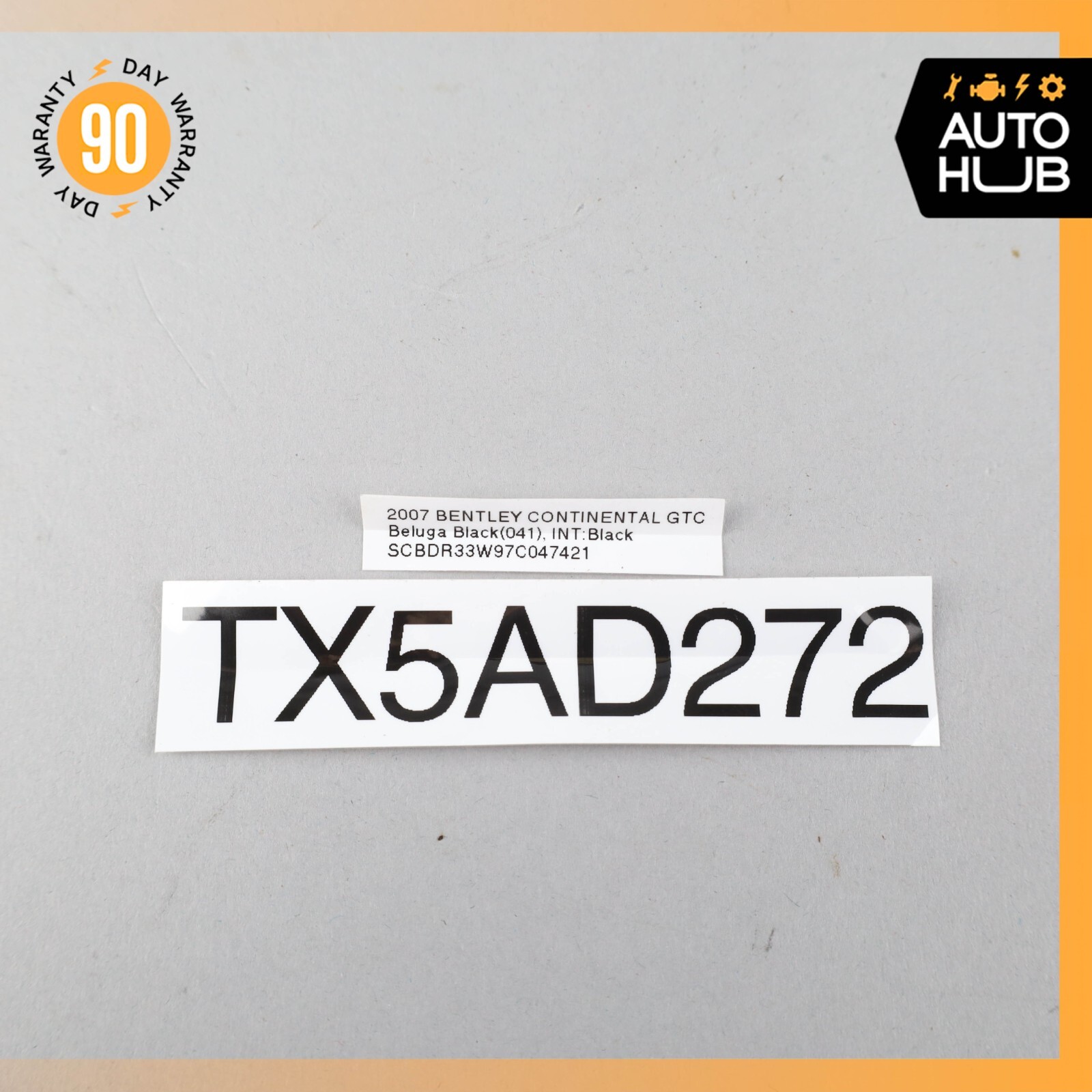 07-11 Bentley Continental GTC Convertible Left Side Interior Door Panel OEM 52k
