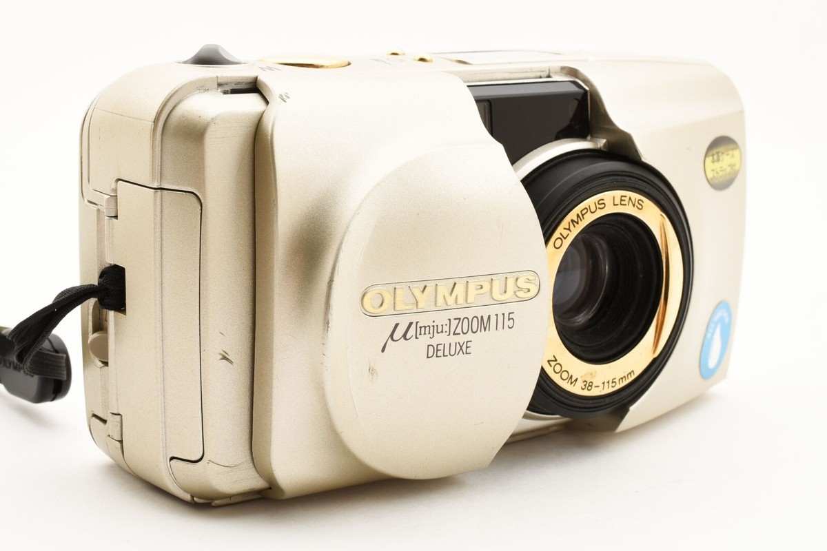 【完動品 美品】OLYMPUS μ【mju:】ZOOM 115 DELUXE Olympus μ mju ZOOM 115 Deluxe Point & Shoot film camera