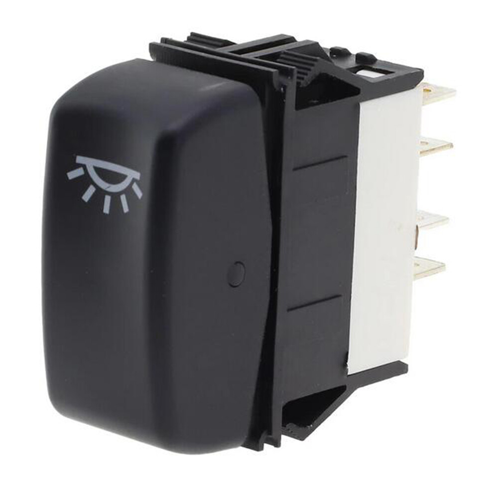 1PCS For Kenworth Black Dome Lamp Rocker Switch P27-1040-10