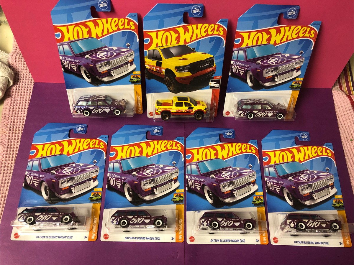 2023 Hot Wheels P Case Non-Super Datsun 510 Wagon Lot & Treasure