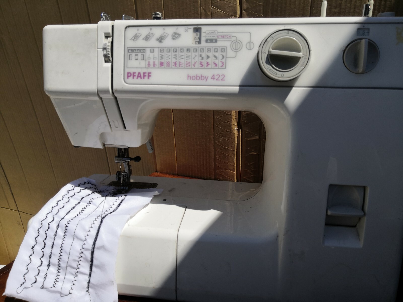 PFAFF hobby 422 Embroidery ZigZag Sewing Machine eBay