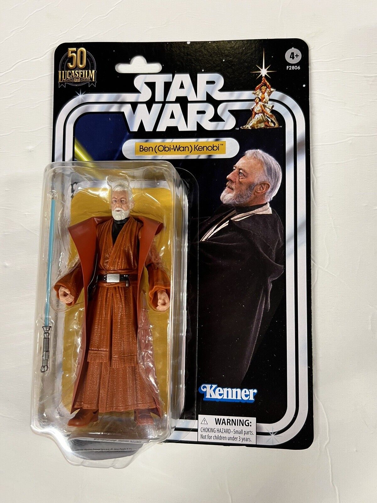 Star Wars the Black Series Ben(Obi Wan) Kenobi 6" Figure 50th Anniversary Kenner