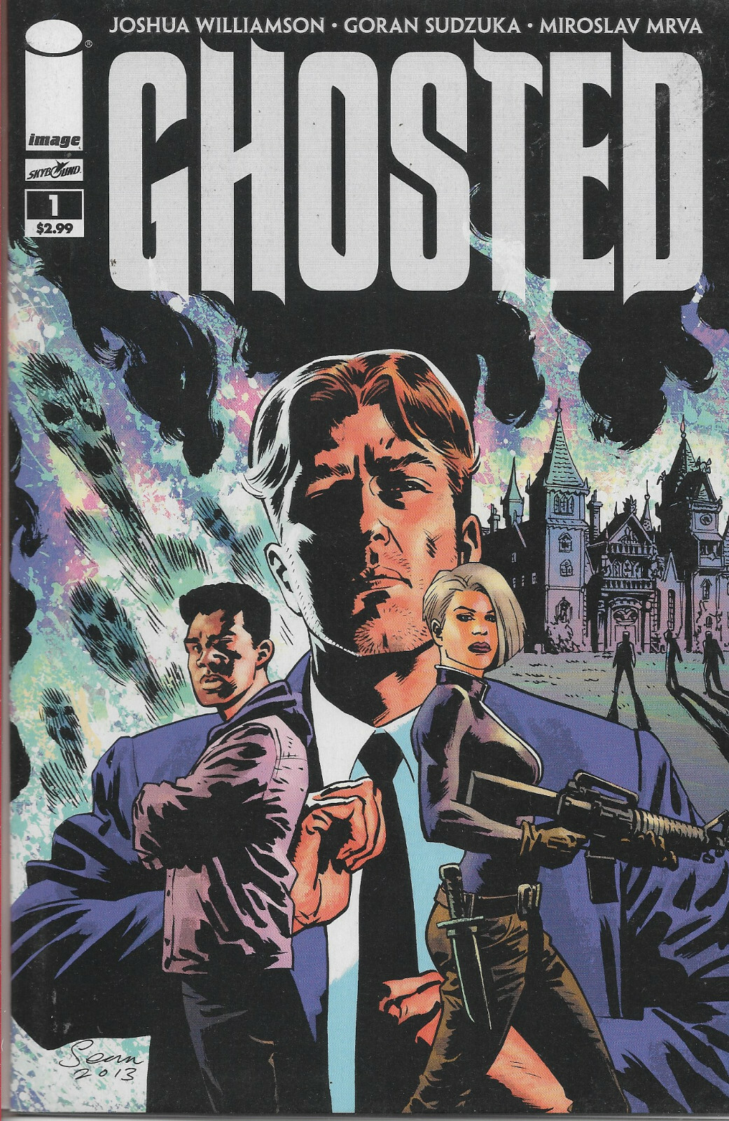 GHOSTED #1 - Back Issue (S)