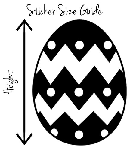 20 x Easter Egg stickers, Crafting, Scrapbooking, Cardmaking, Wall Mirror Window - Picture 5 of 21