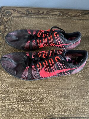 Nike Matumbo Flywire Black Hot Pink Men Sz 10.5 Track & Field
