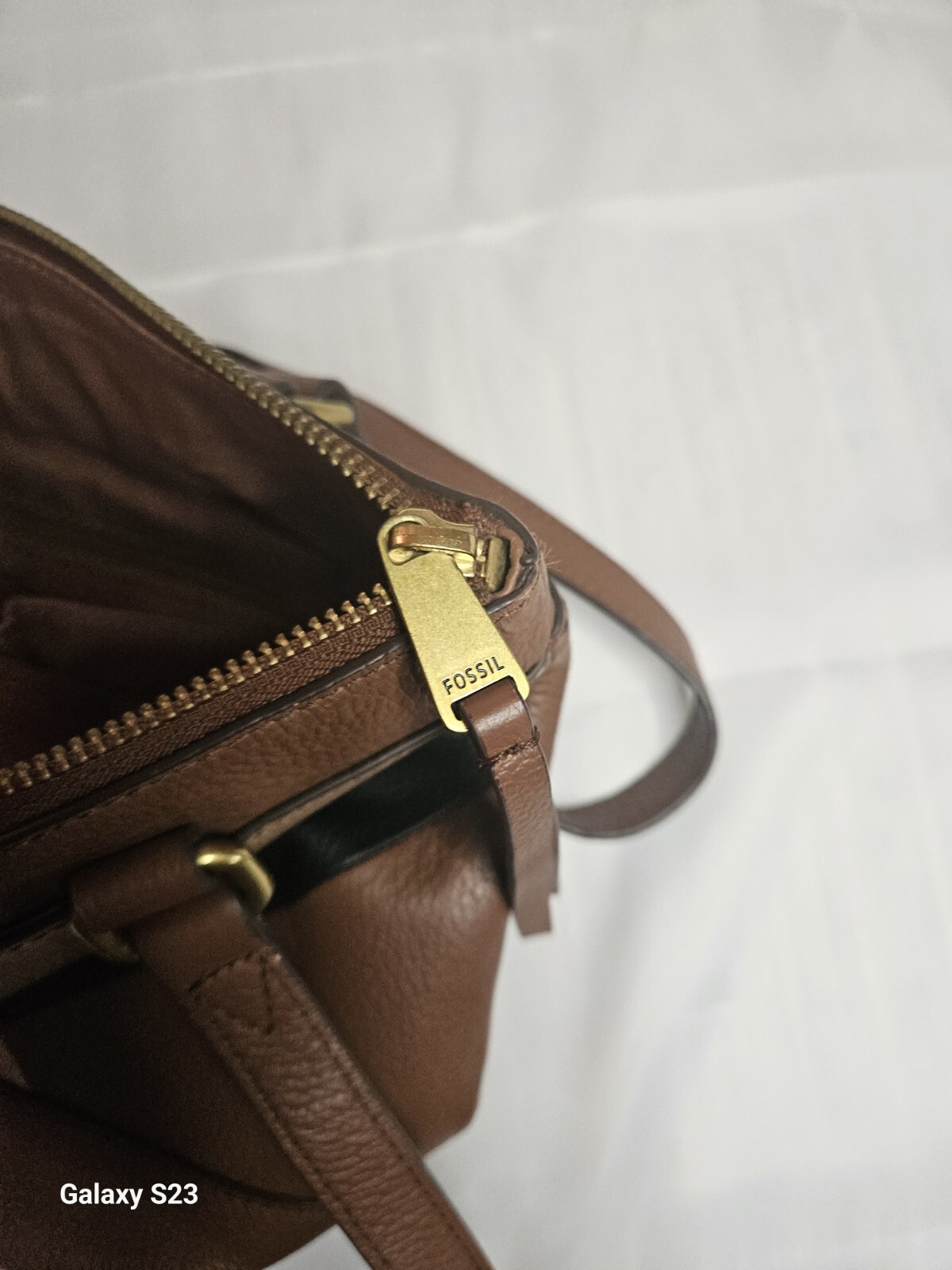 fossil patchwork leather purse - image 6