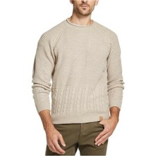 WEATHERPROOF VINTAGE MEN'S SWEATER PARCHMENT S, NWT