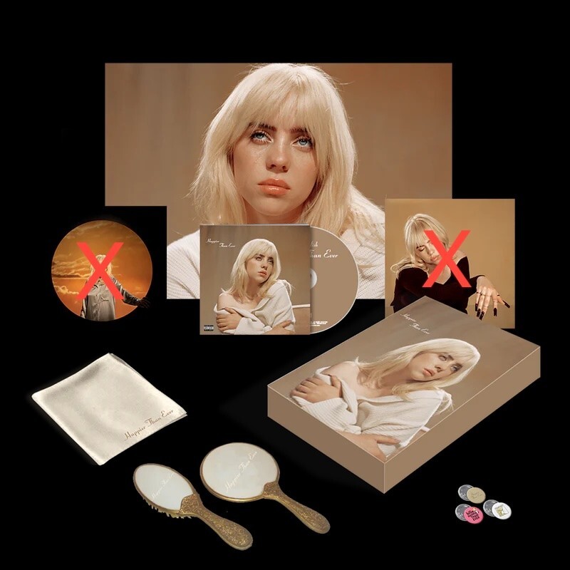 Billie Eilish HAPPIER THAN EVER Super Deluxe Box Set with