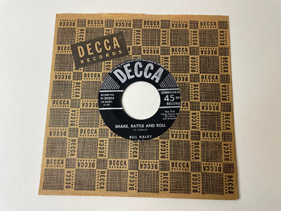 Bill Haley And the Comets Decca 1954 Shake, Rattle and Roll/ A.B.C. Boogie 7'' 45