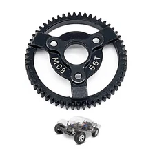 Spur Gear Set 32p Metal for TRAXXAS 1/10 SLASH BANDIT 50T 52T 54T 56T 58T 60T