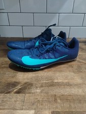 Nike Zoom Rival S Track  Field Shoes racing sprint Blue Mens Size 11 New