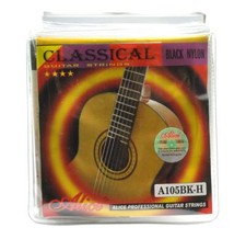 10Sets Alice Classical Guitar Strings Black Nylon Silver Plated Copper Wound 105