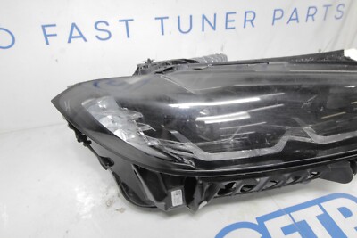 21-23 BMW M3 COMPETITION OEM RH PASSENGER LED BLACK HEADLIGHT 