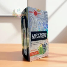 12 pcs Eagle Brand Medicated Oil Roll On 8ml - Dau Trang Con O (Aromatic)
