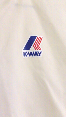 KWAY JACKE FARBE WEISS Ed. Limited Edition 150 Stück Italien