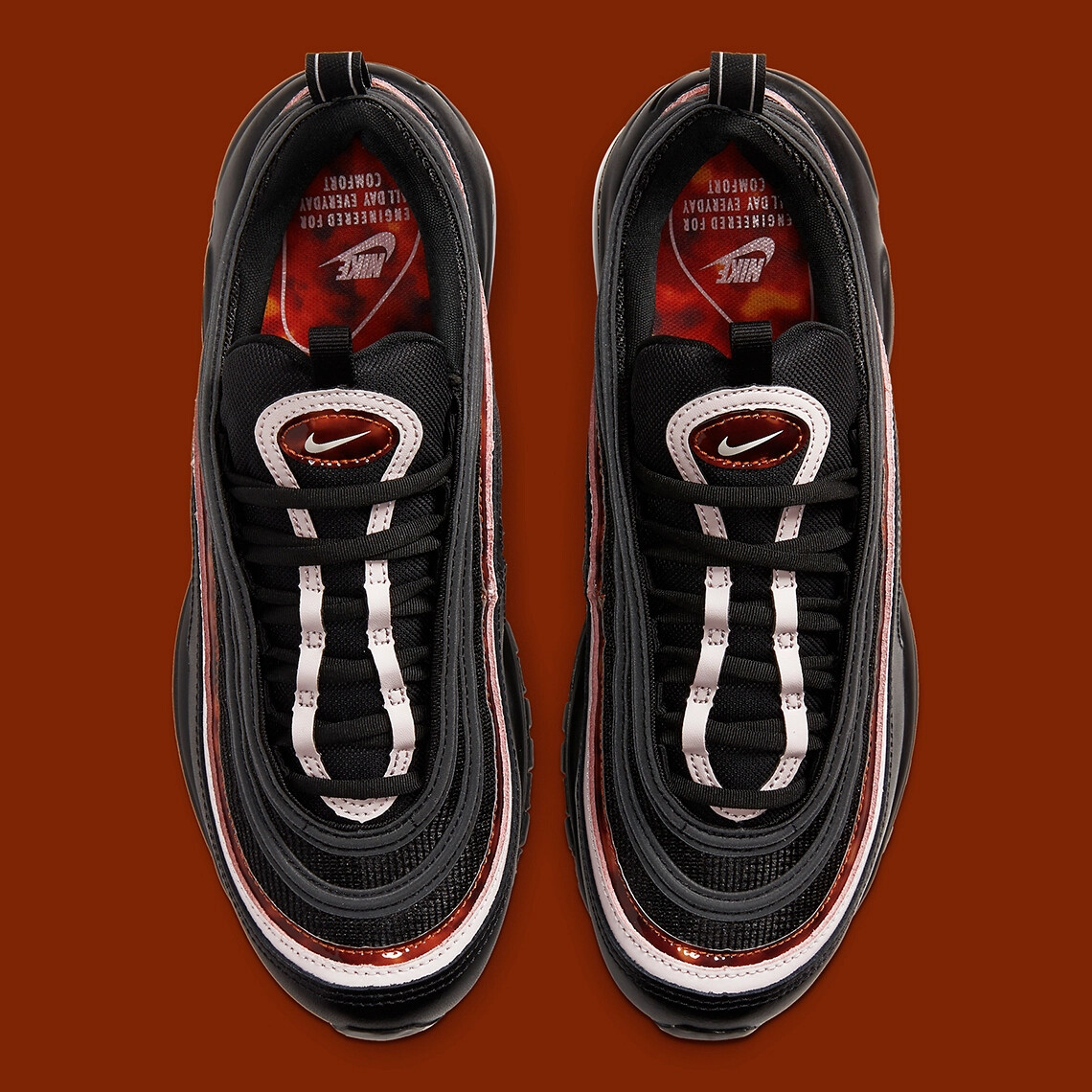 NEW Nike Air Max 97 Woodgrain Black Barely Rose CU4751-001  display picture 1