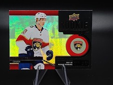 2022-23 Upper Deck Anton Lundell Rookie Retrospective Insert Hockey Card!