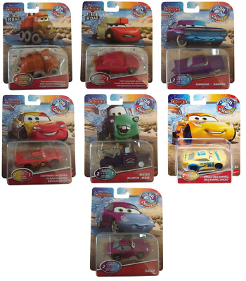Mattel Disney Pixar Cars 3 Farbwechsler Die-Cast Autos Maßstab 1:55 - Full Set X7