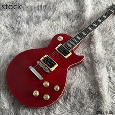 Ginbest Slash Signature Les Paul Standard Limited 4 album fla di ciliegia traslucido