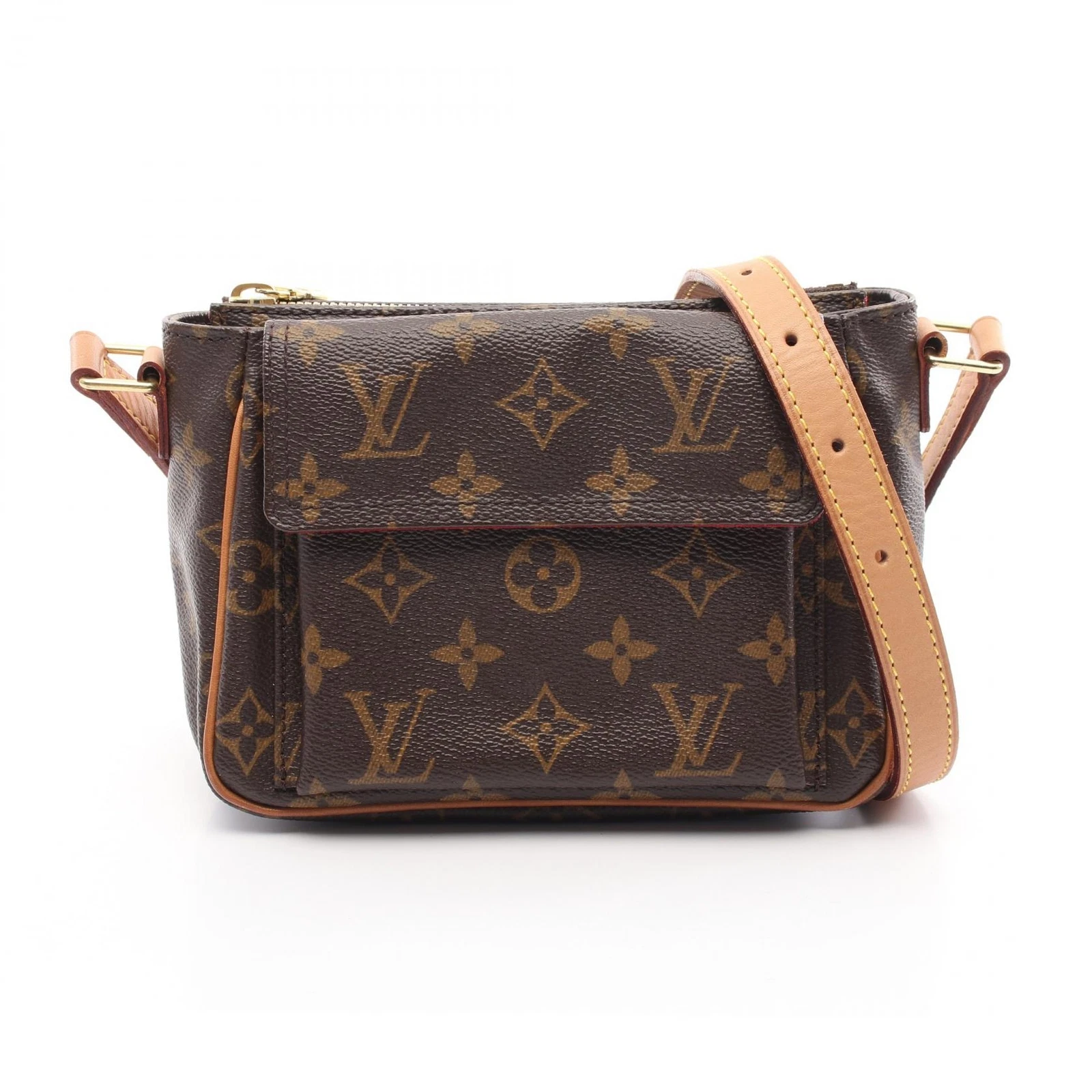 LOUIS VUITTON（LV） Borsa a tracolla Louis Vuitton Viva cite PM M51165 tela monogramma usata tracolla LV