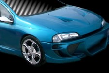Vauxhall (Opel) Tigra A Head Light Brows Covers Eyebrows Black ABS Tuning