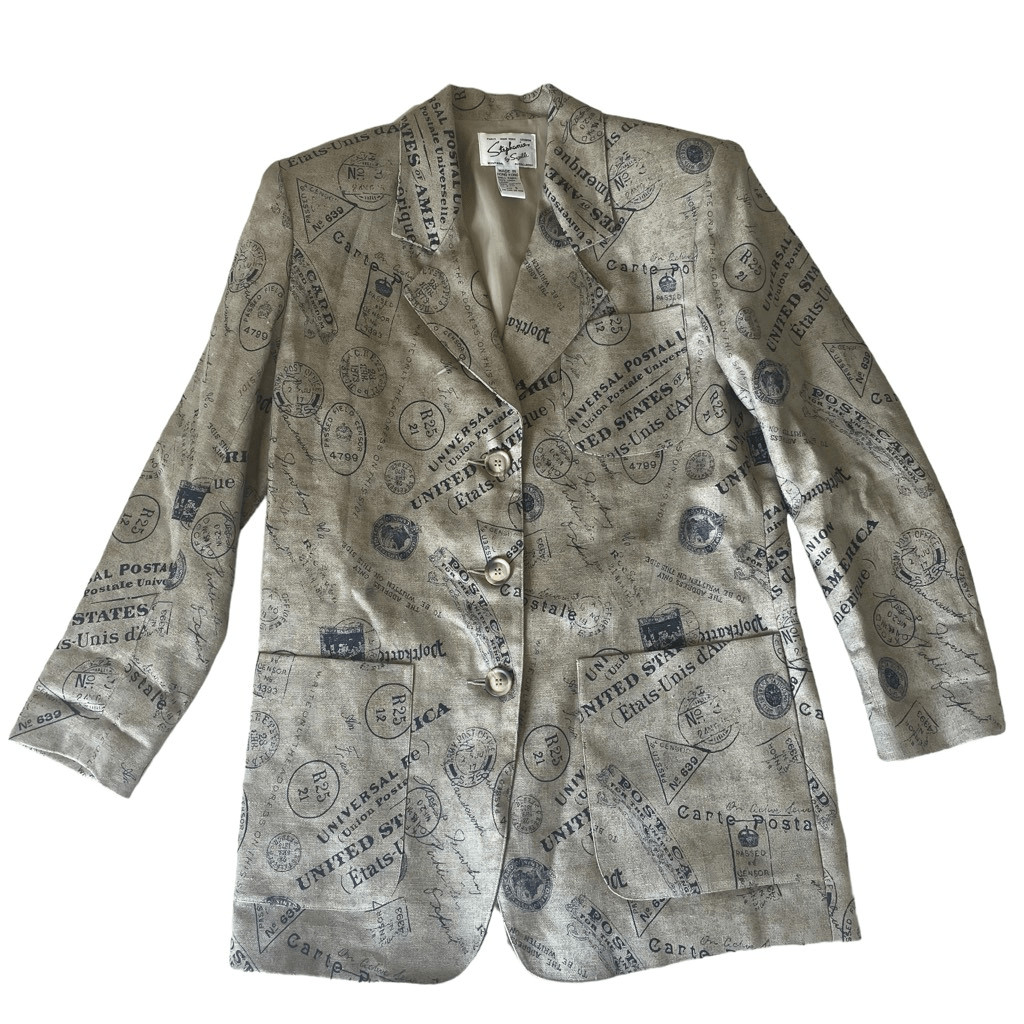 Vtg Universal Postal Worker Post Office Mail Line… - image 1