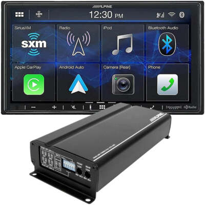 Alpine ILX-W670 + Alpine KTA-450 + CAM1800B Car Stereo Bundle 7