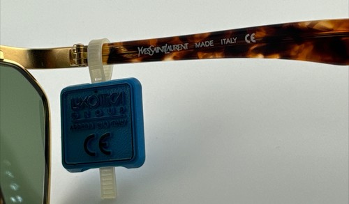Vintage Yves Saint Laurent 6006 Designer Sunglasses With Seal TAG SUPER RARE - Picture 7 of 20