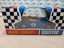 SCALEXTRIC C84 TRIUMPH TR4  NO4 TOTALLY REBUILT IN RE PRO BOX SUPERB CONDITION2