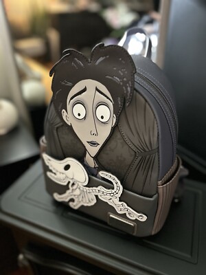 Corpse Bride Loungefly Backpack NWT Loungefly The Corpse Bride Floral Mini Backpack — BoxLunch  main image 2