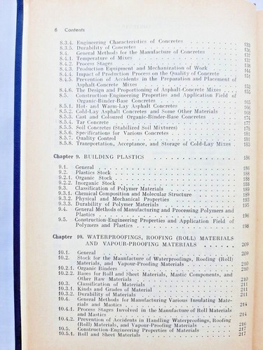 Road and Building Materials in two Volumes by S. V. Shestoperov, Mir Publishers - Picture 10 of 12