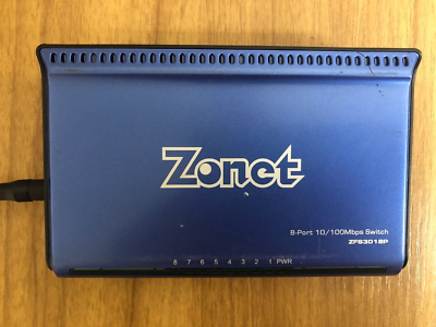 Zonet ZFS3018P 8-Port Switch 830762003281| eBay
