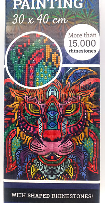 Diamond Painting Set 30x40cm Blume - 5D Diamant Malerei Mit Komplettem Zubehör