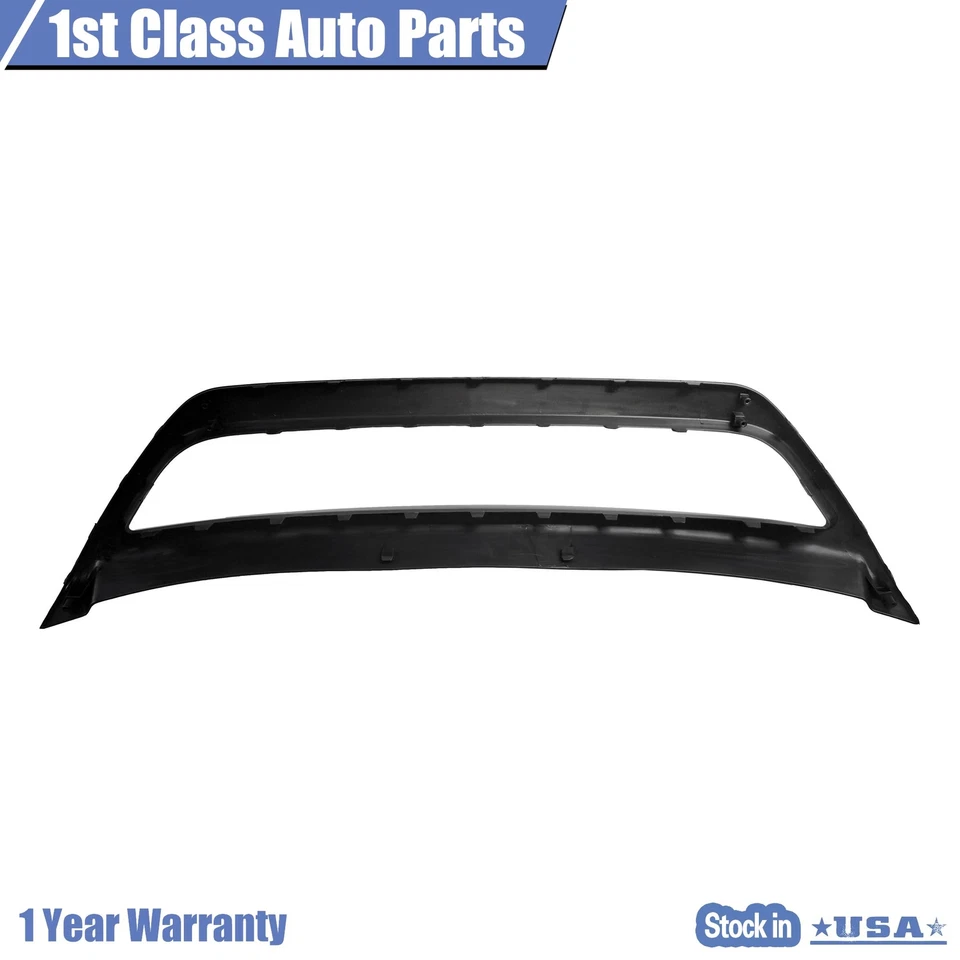 Rejilla de parachoques inferior delantera de plástico gris texturizado de 2 piezas para Kia Rio Rio5 2010-2011 Foto 3 de 4