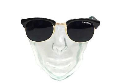 Gafas de sol vintage Gauonni Super Dark Steam Punk negras cada una G1149 - Imagen 1 de 4
