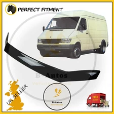 BONNET GUARD BUG DEFLECTOR TO FIT MERCEDES SPRINTER 1995 00 PROTECTOR BLACK BRA