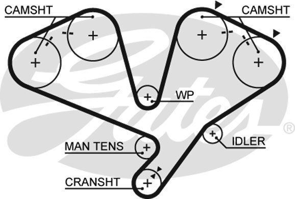 GATES TIMING BELT - 5442XS - Image 12