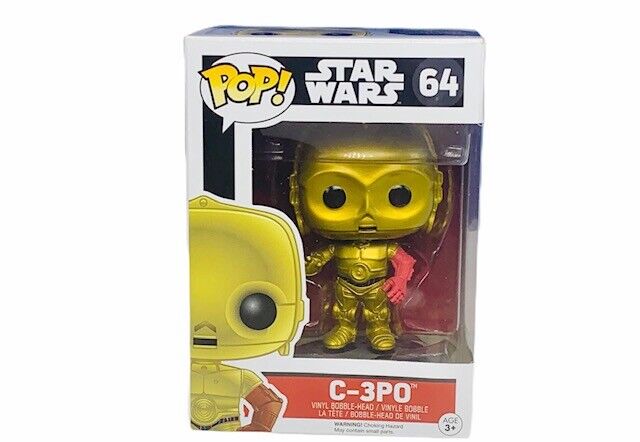 Funko Pop! vinyl figure pop bobblehead 64 Star Wars C3PO force awakens C3P0 NIB | eBay