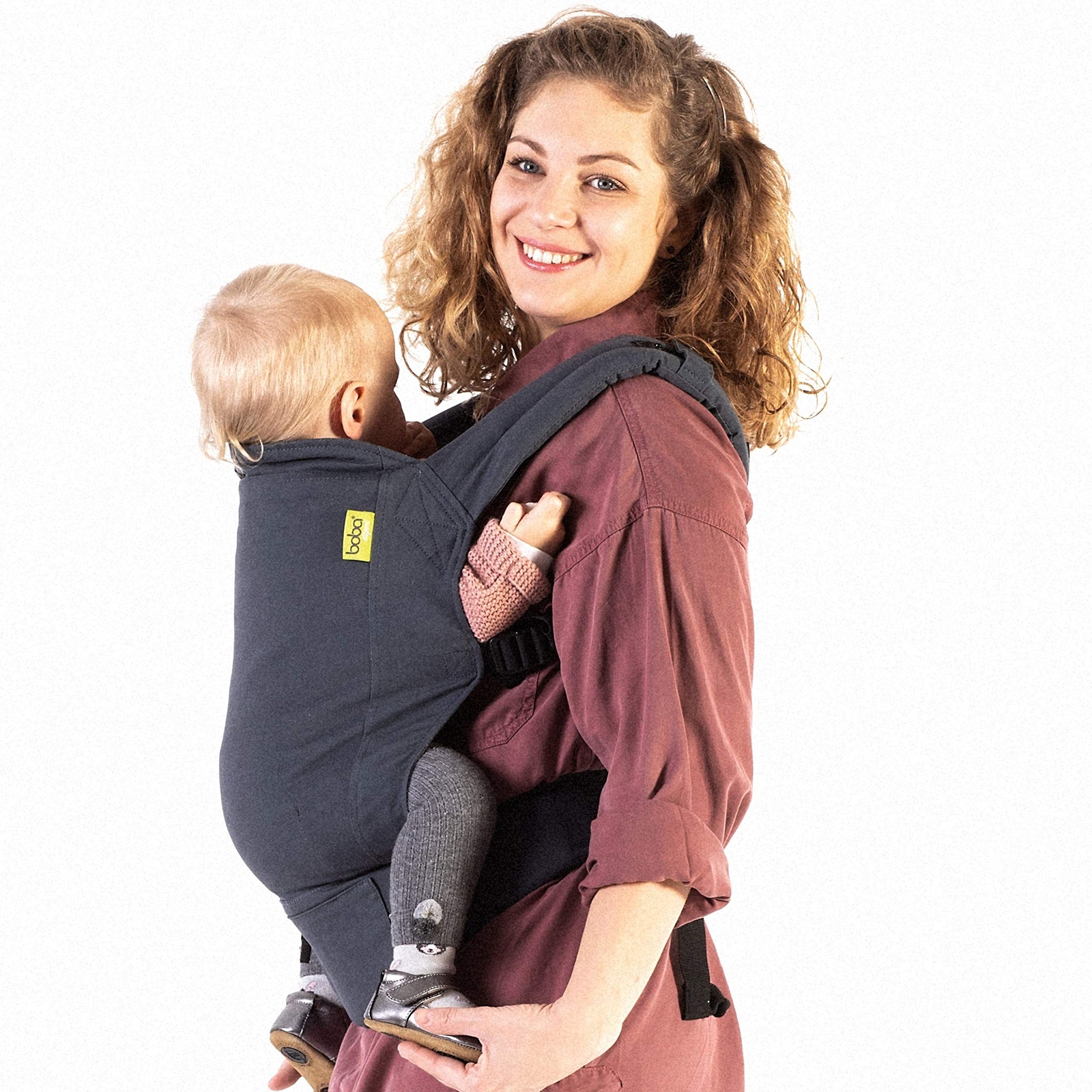 Boba Carrier Classic, Navy, zaino o Front Pack Baby Sling per neonati e (H5q)