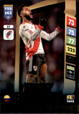 Panini FIFA 365 Adrenalyn XL 2025 Card 27 - Miguel Borja - Fans Favourite