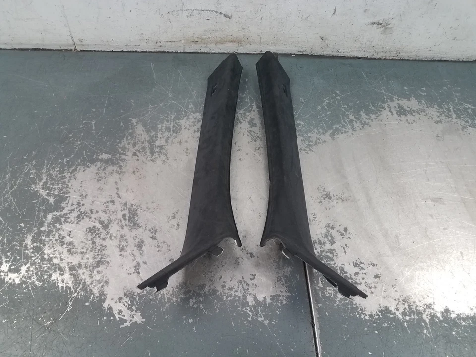 2013 BMW M5 F10 Alcantara A Pillar Trim Panels #6234 Q1 - Image 3 of 4