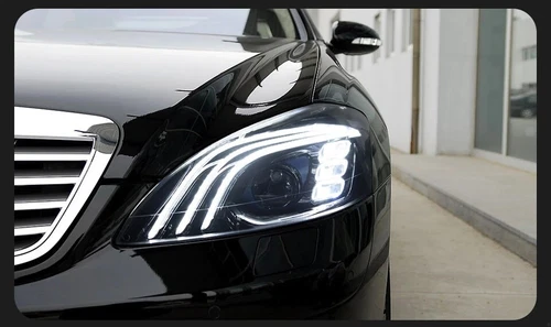 Conjunto de faros LED para Benz W221 2006-2009 clase S actualización luces de señal de giro - Imagen 6 de 9