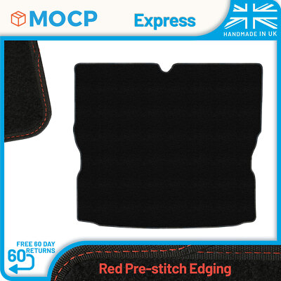 Express with Red Pre-Stitch Trim Boot Mat to fit Vauxhall Zafira B 2005-2014