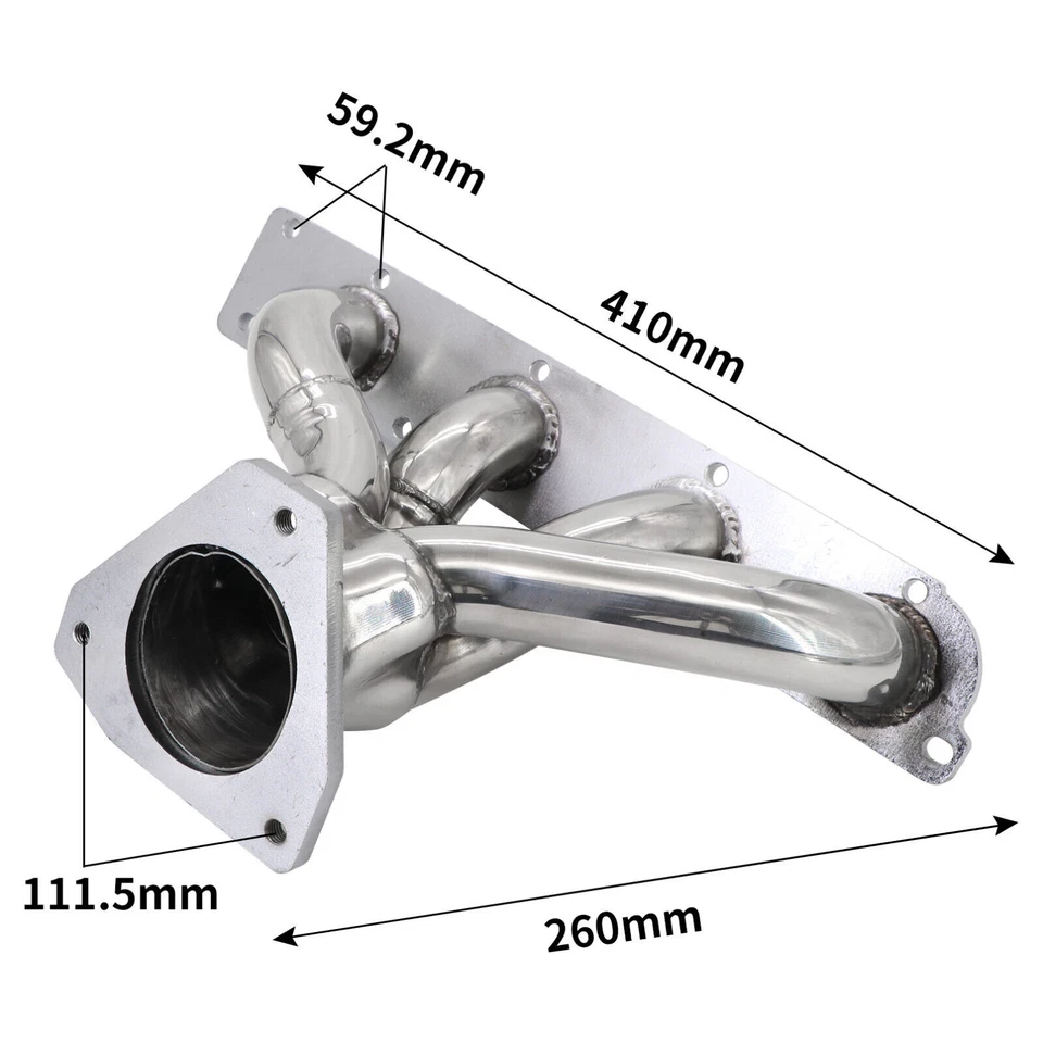 Коллектор коллекторов из нержавеющей стали для 2005-2010 Cobalt HHR Saturn Ion 2,2/2,4 л - Изображение 2 из 4