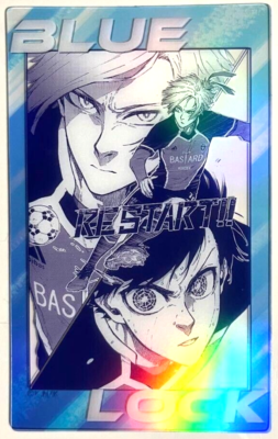 Blue Lock Exhibition Hologram Trading Clear Card Michael Kaiser