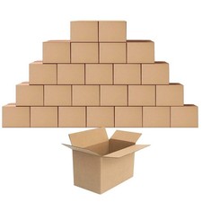 Small Shipping Corrugated Boxes 11x6x6 inches Mailers Packing Cardboard Movin...