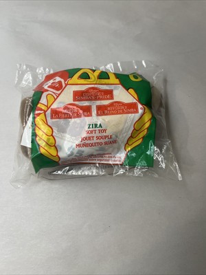 Lion King II 1998 McDonald's Happy Meal Zira Plush Toy #6 DISNEY 2pcs. Vtg